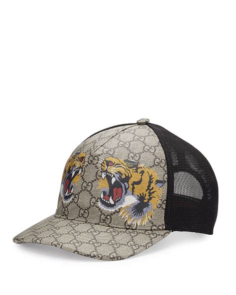 brown gucci hat|black tiger gucci hat.